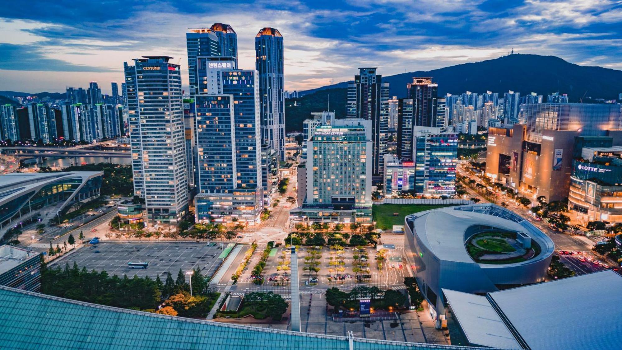 Centum Convention Hotel In Centum Busan Buitenkant foto