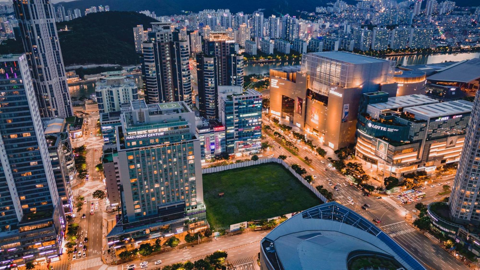 Centum Convention Hotel In Centum Busan Buitenkant foto