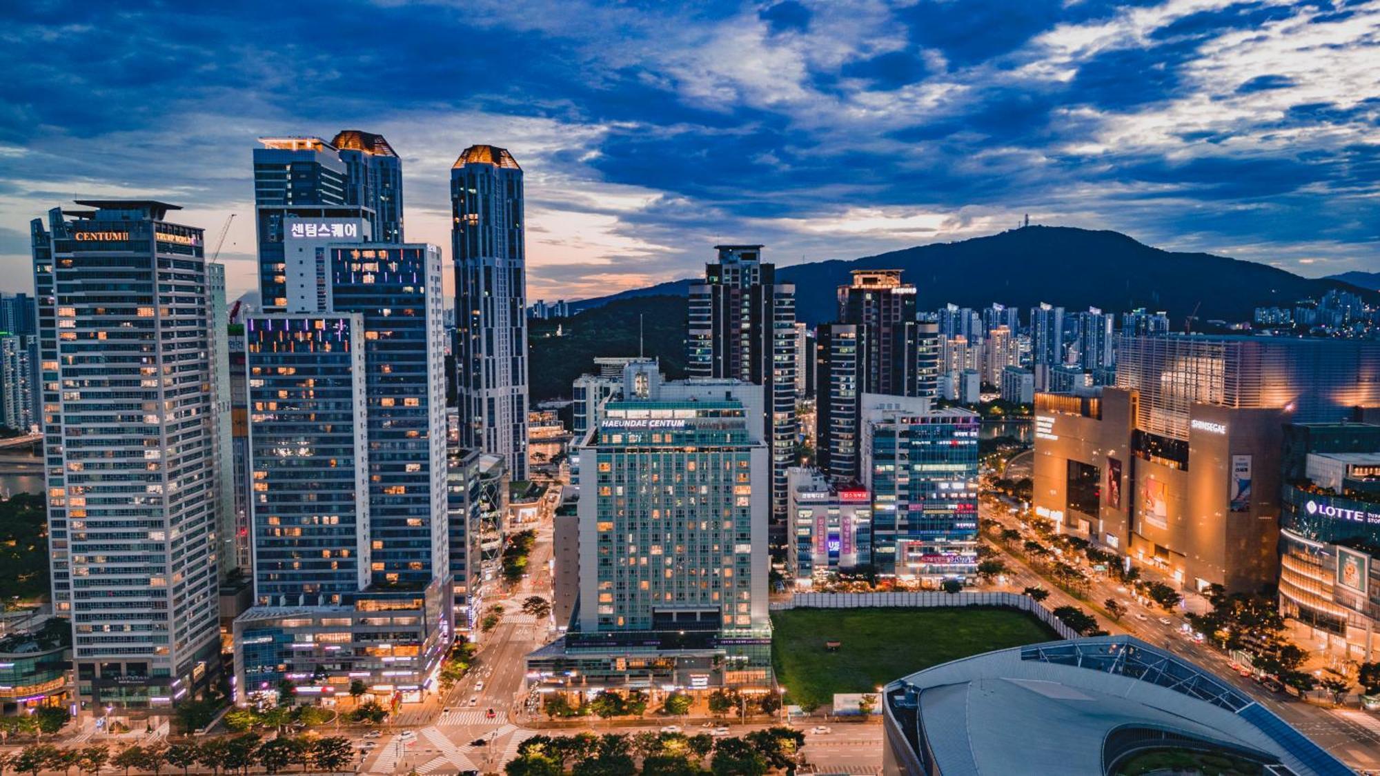 Centum Convention Hotel In Centum Busan Buitenkant foto